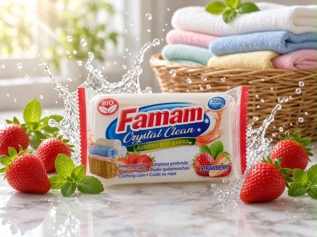 Famam Crystal Clean with fresh laundry